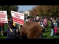 rally at the us capital againist healthcare bill