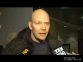 http://faceoffcircle.net

mats sundin talks to the media today on waiving or not waiving his ntc in toronto.

poor guy, tough situation for him