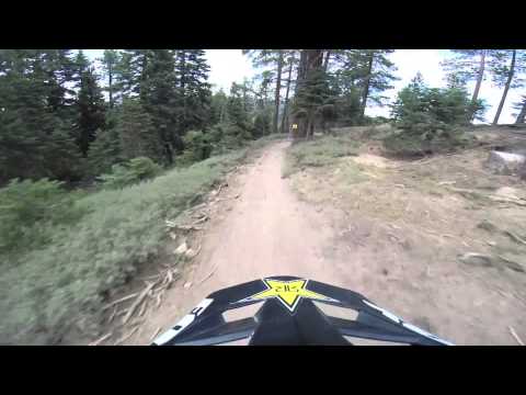 Andrew Neethling at Big Bear with Danny Hart Following