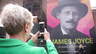 University at Buffalo unveils James Joyce mural in Buffalo