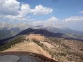 just a panning shot, walking around the top of the observation platform.
