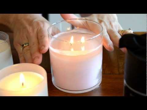 how to properly burn a candle