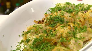 Polnische Pierogi (Piroggen) mit Hackfleischfüllung