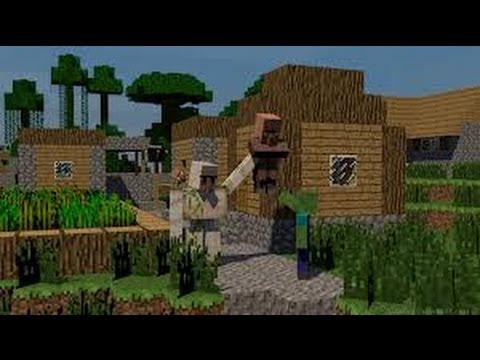 how to make a village in minecraft