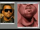 5/6- JoeBluhm paints Kanye West 5/6- JoeBluhm paints Kanye West