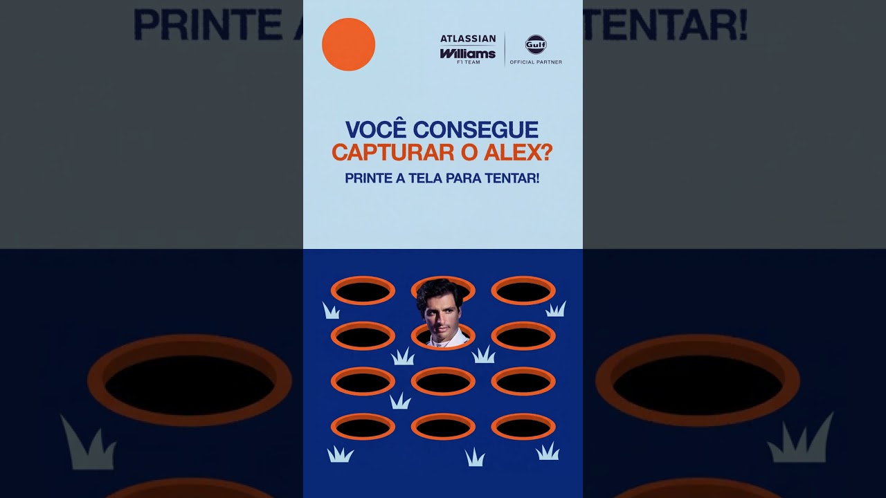 Você consegue capturar o Alex Albon?