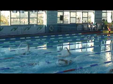 Guy Markus Barnea New Israeli Record 50 back Maccabiah Games