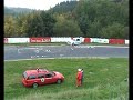 Crash BMW M3 E30 at Hatzenbach