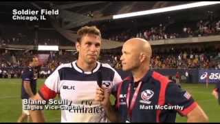 USA Eagles v Australia: Blaine Scully & Scott LaValla Interviews