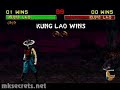 Mortal Kombat II - Babality - Kung Lao