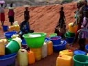 eau dans un bidonville