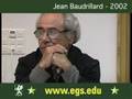 Jean Baudrillard - Cultural Identity and Politics - 2002 1/8
