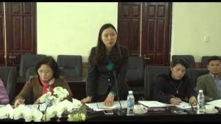 Vụ trưởng Vụ tổ chức Điều lệ Ban tổ chức Trung ương làm việc với Thành ủy Uông Bí