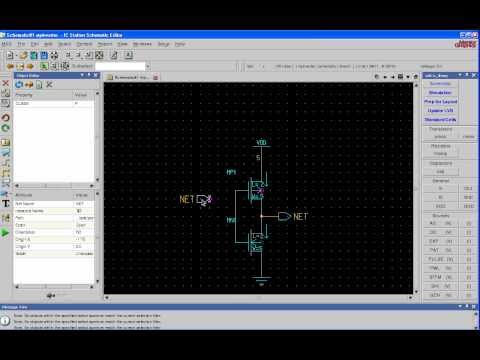 VLSI Tutorial 1: Creating a schematic in Mentor Graphics Design Architect using ADK_DAIC