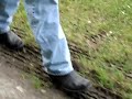 bootvideo 117 - Harness Boots Walk Through A Dirty Patch bootvideo 117 - Harness Boots Walk Through A Dirty Patch