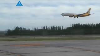 Aterrizaje de emergencia de un vuelo de Flybondi en Neuquen