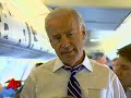 Raw Video: Biden Speaks to Reporters on Plane Raw Video: Biden Speaks to Reporters on Plane