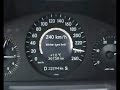 maximum acceleration and speed MB E320 CDI