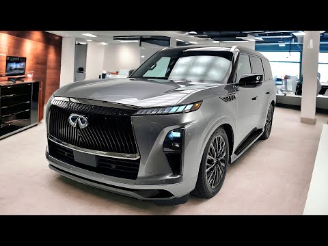 NEW 2025 Infiniti QX80 V6 BEST Full-Size Wild Luxury SUV Interior And Exterior Details