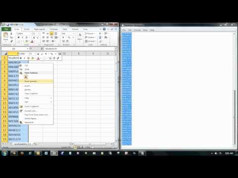 how to get rid of leading zeros in excel
