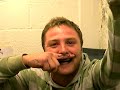 finger moustache tattoo