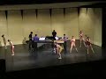 siuc percussion ensemble with southern illinois dance company