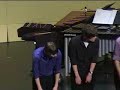 siuc percussion ensemble with southern illinois dance company