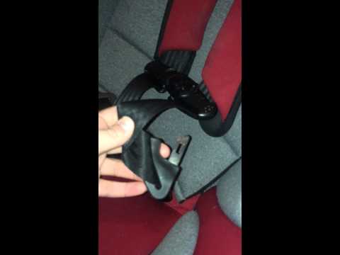 how to flip a seat belt buckle
