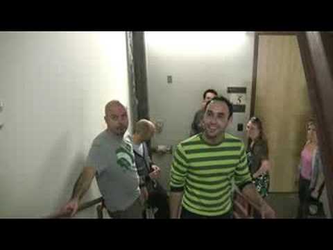 Chris in LA - Stuck on the stair-well