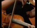 the very young german violinist julia fischer plays mozart's violin concerto in d major kv 218. conductor jeffrey tate, orchestra sinfonica nazionale della rai, turin. third movement