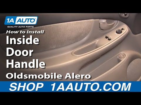 How to Install Replace Inside Door Handle Oldsmobile Alero 99-04 1AAuto.com