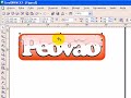 Efeito botão água - Corel Draw
