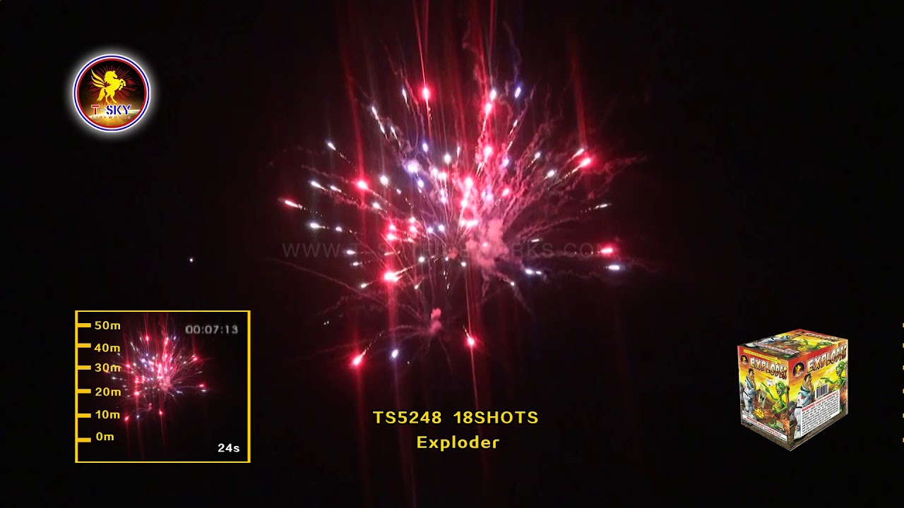 EXPLODER 18 SHOTS TS5248