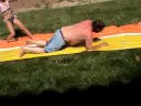the sliding red neck