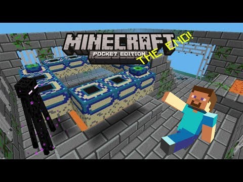 how to go to the end in minecraft pe