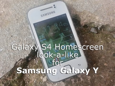 how to remove widgets from samsung galaxy y