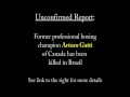 Former Boxing Champion Arturo Gatti Found Dead in Brazil