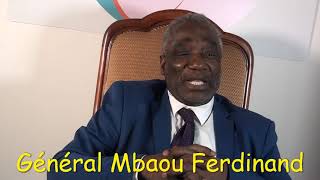 Le général Ferdinand MBAOU parle aux Congolais de la restauration de la Démocratie
