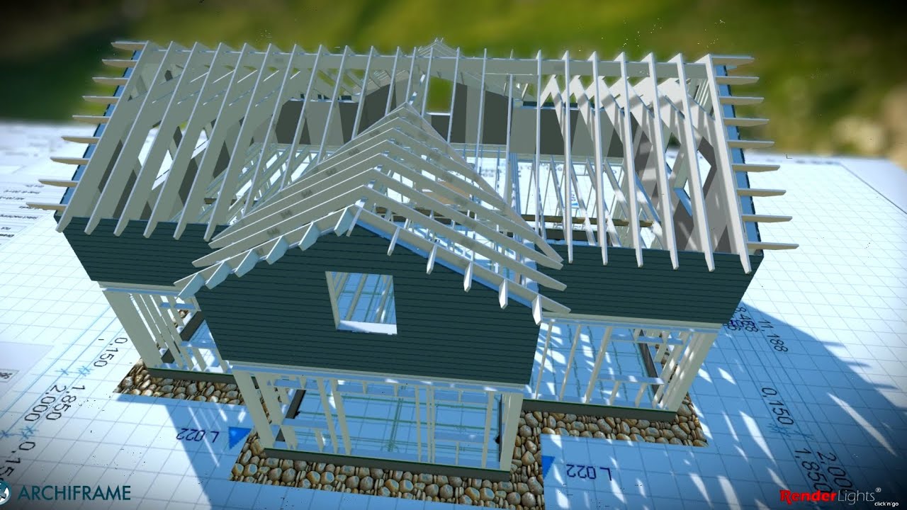ArchiFrame - från skiss till CNC styrning