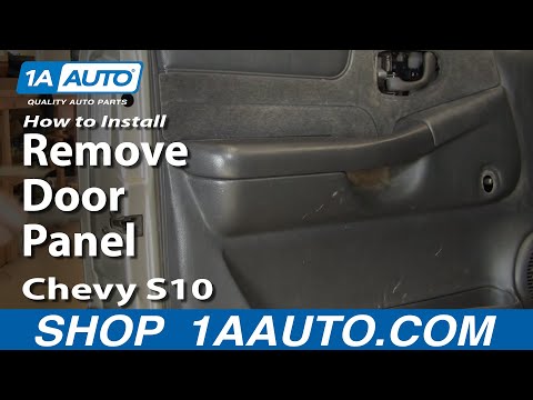 How To Install Replace Remove Door Panel Chevy S10 and GMC S15 99-04 1AAuto.com