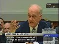 Hearing on Limits of Executive Power: Vincent Buliosi