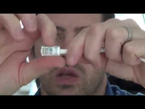 how to fit ethernet socket