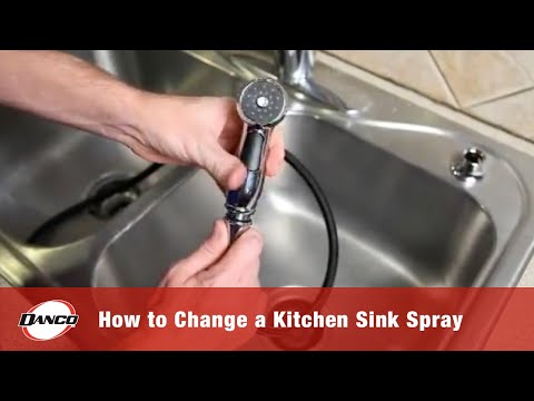 how to change a kitchen sink