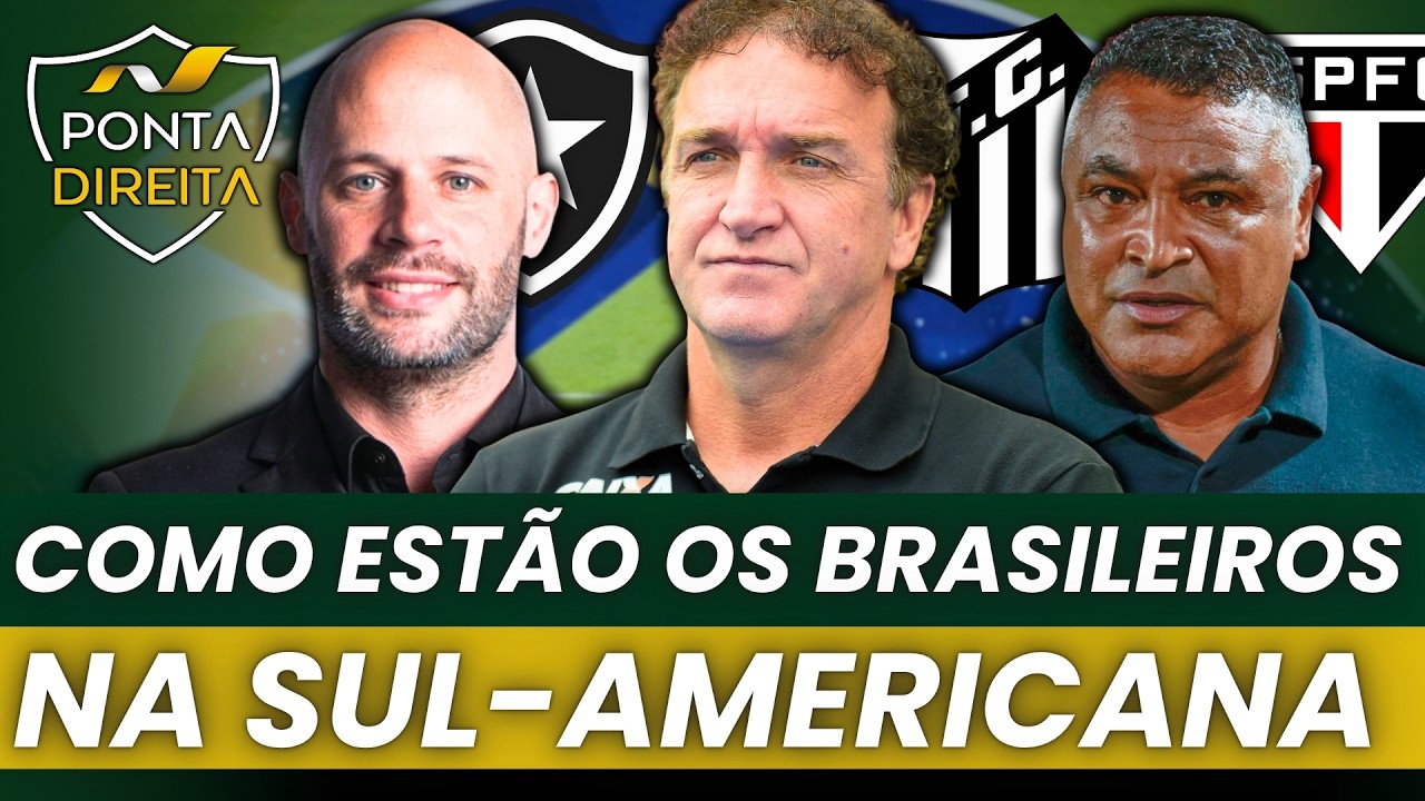 Giro na participação dos brasileiros na Copa Sul-Americana