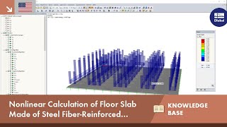 KB 001677 | Nonlinear Calculation of a Floor Slab Made of Steel Fiber Reinforced Concrete in the Serviceability Limit State with RFEM