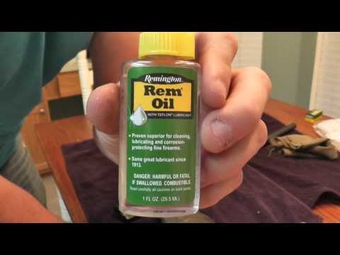 how to remove rust from a gun