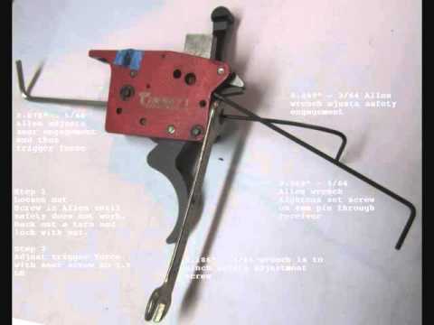 how to adjust timney trigger