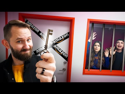 I Locked My Employees In An Escape Room Made With Only Amazon Products!