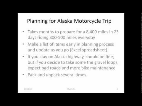 how to plan a trip to alaska