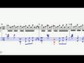 Firth of Fifth Piano Introduction (animated sheet music)